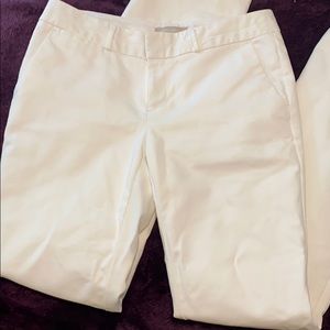 Banana Republic Ryan Fit White Pant